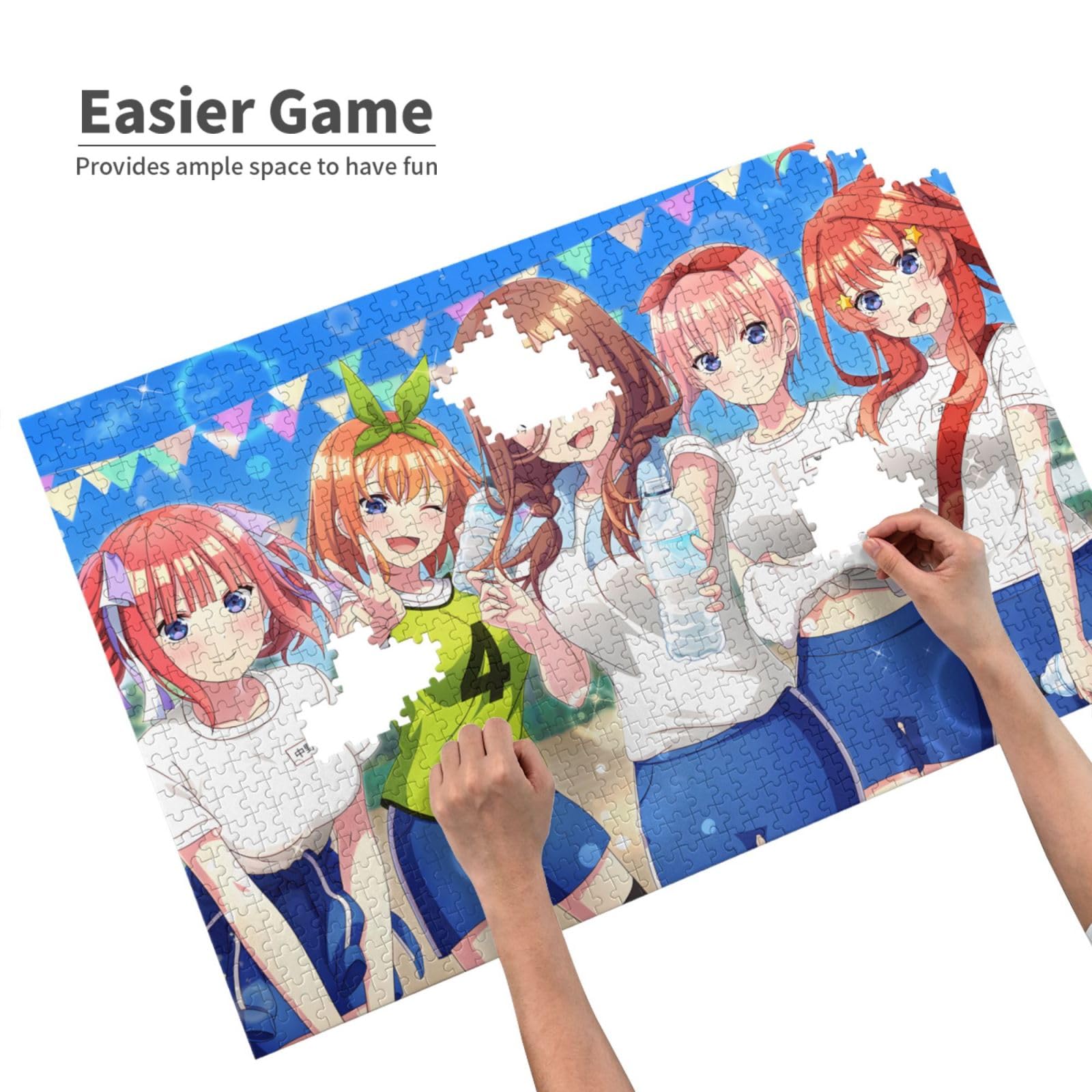 Amazon.co.jp: パズル 1000ピース 五等分の花嫁 木製 ジグソーパズル